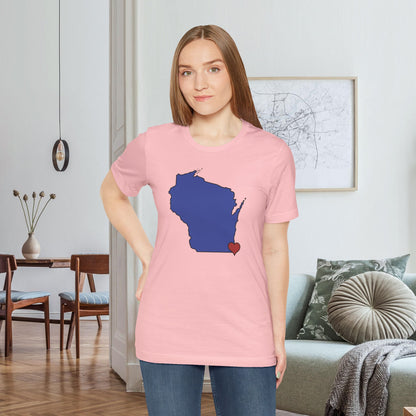 Pink I Love Southeastern Wisconsin!