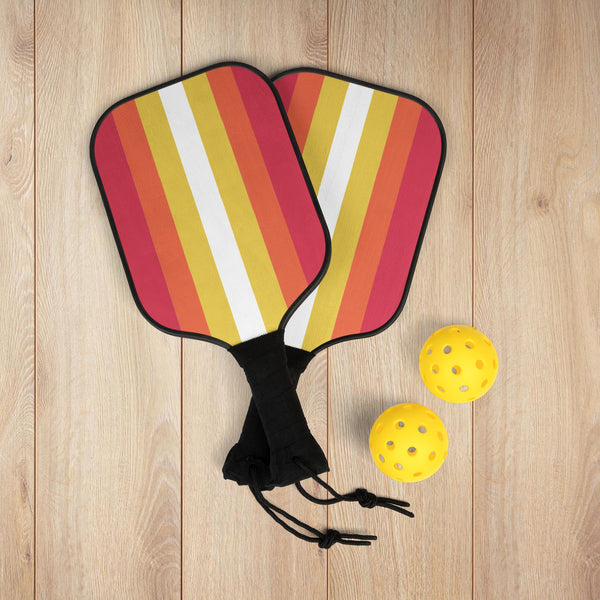 7.5'' × 15.5'' Non-Binary Girl Pride Flag Pickleball Kit