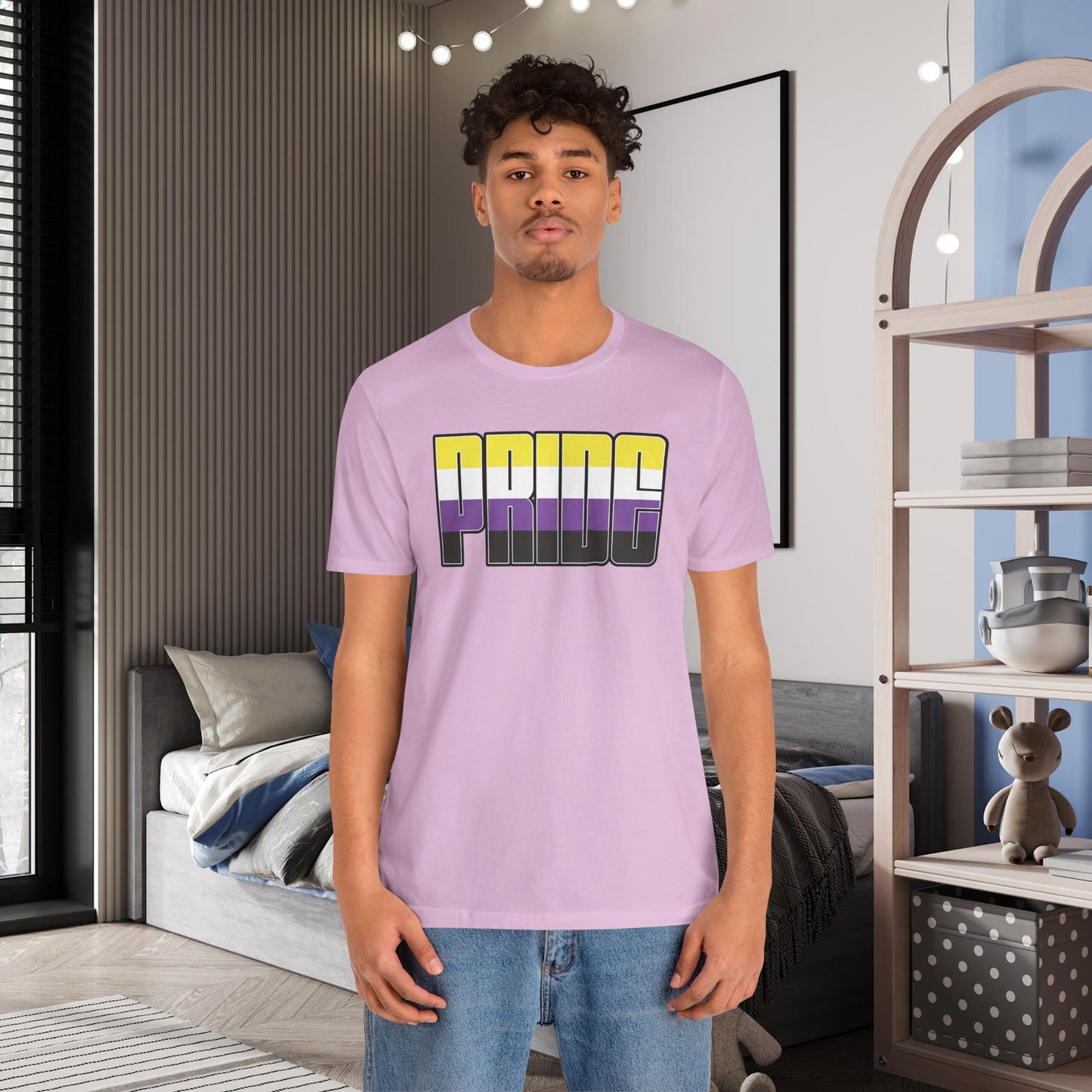 Lilac Non-Binary Pride Tee