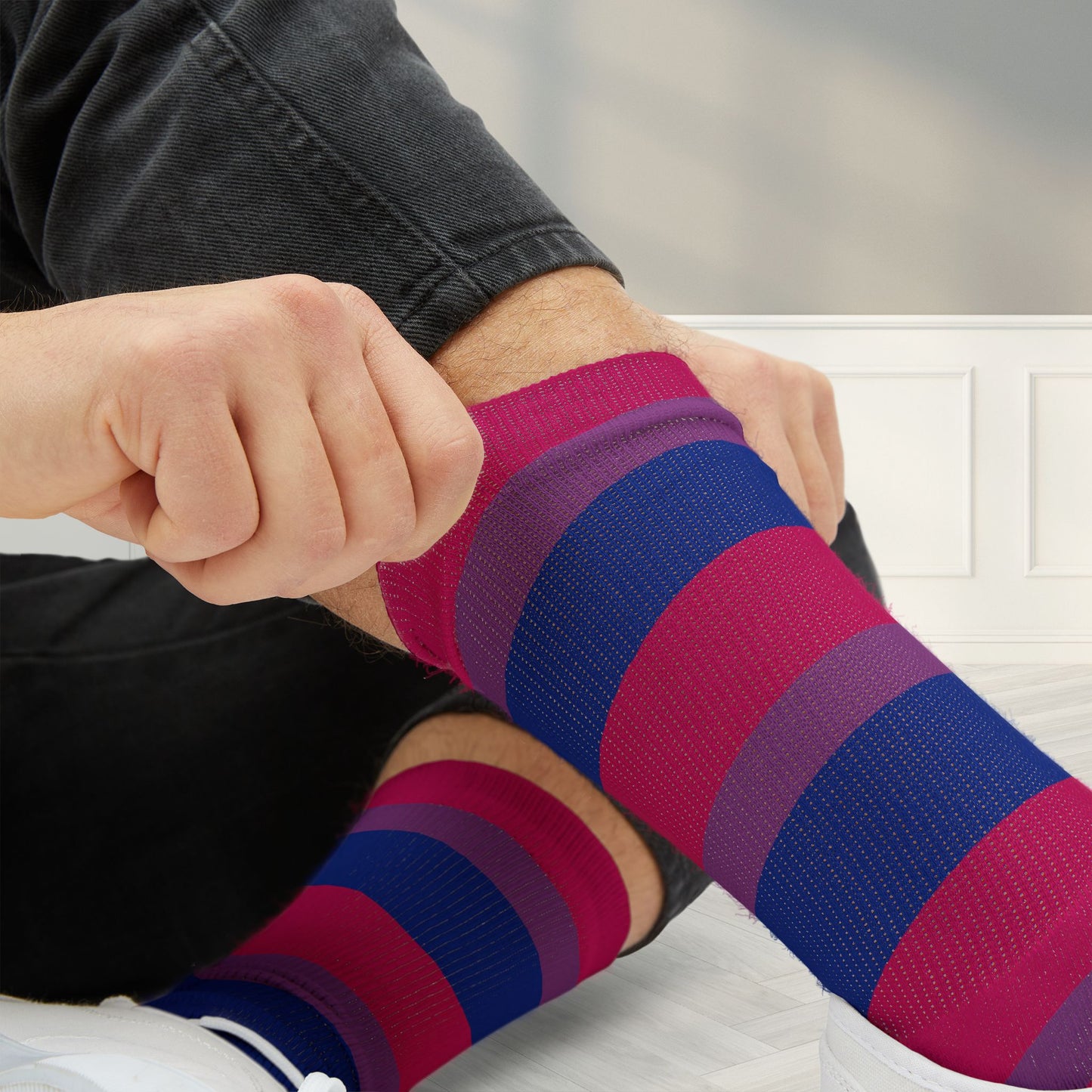 Bisexual Pride Socks