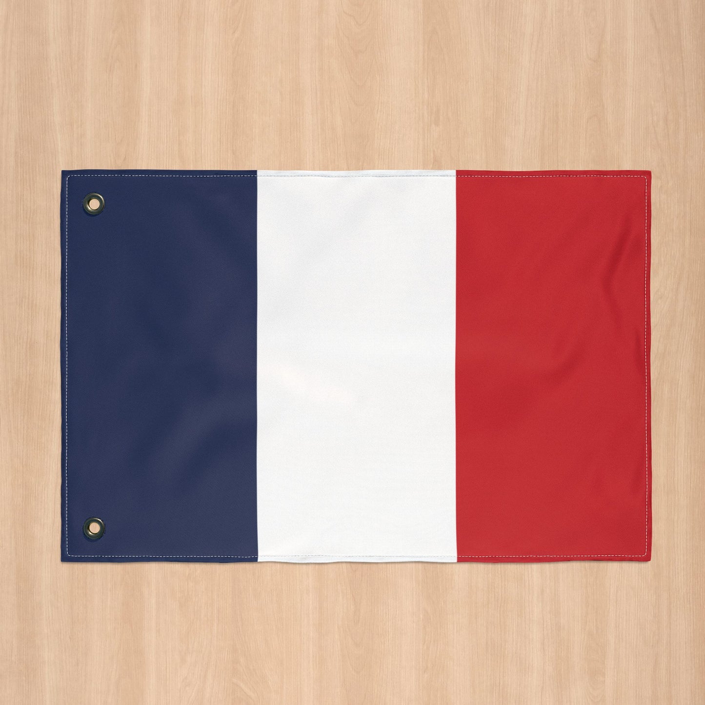 France Flag with Grommets