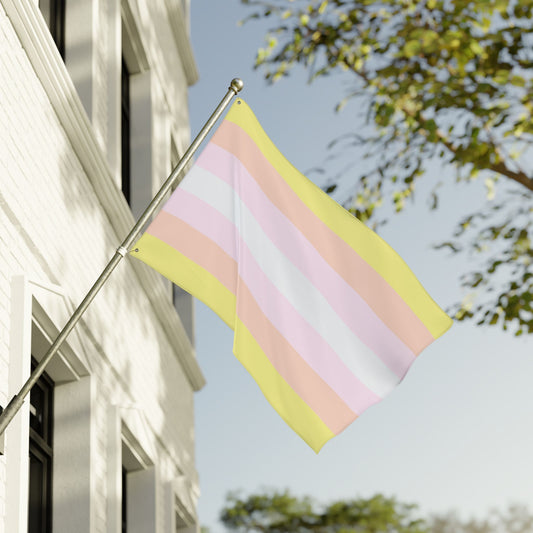36'' × 60'' Pangender Pride Flag with Grommets