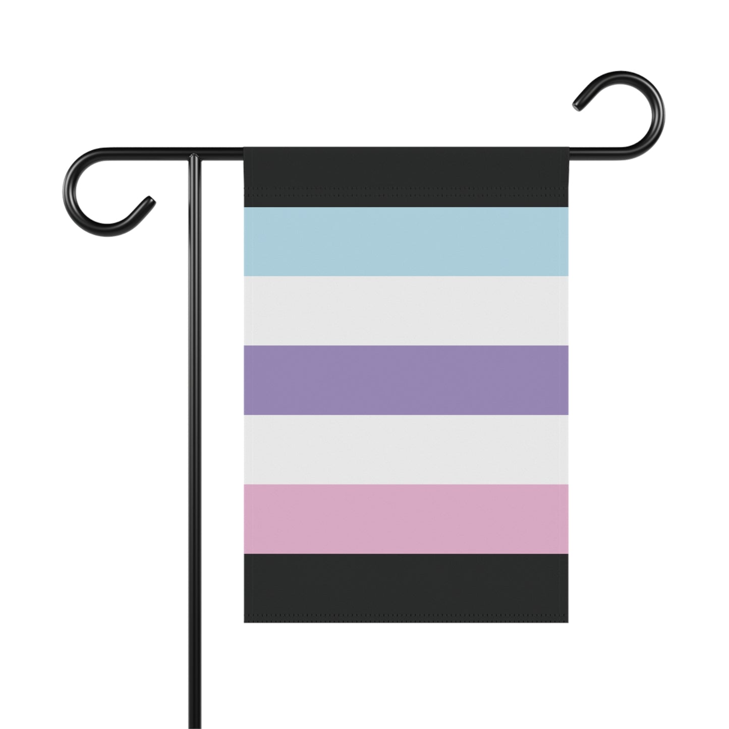 Androgyne Pride Pastel Garden Flag Banner