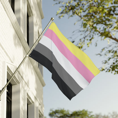 36'' × 60'' Queerplatonic Double-Sided Pride Flag with Grommets