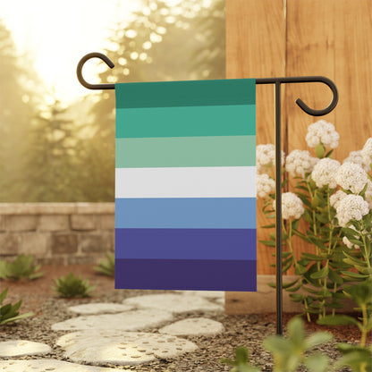 24.5'' × 32'' Gay Men Trans-Inclusive Pride 7-Stripe Garden Flag Banner