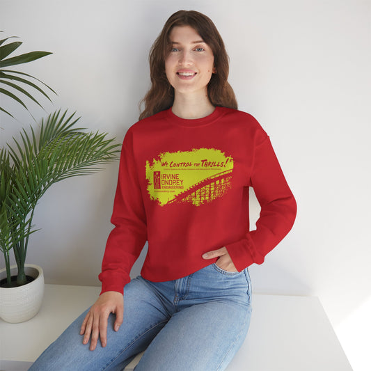OG Woodie Sweatshirt (FRONT graphic) • Irvine Ondrey Engineering