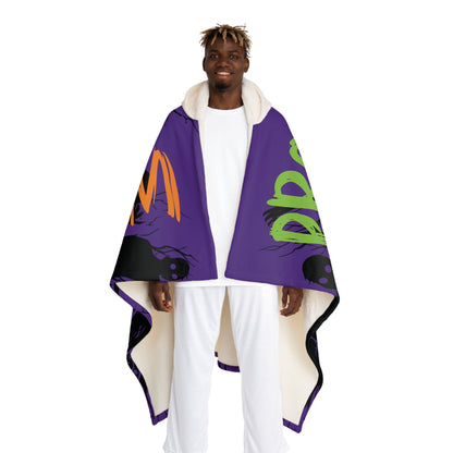 Proud to Be a Scare Actor Hooded Sherpa Fleece Blanket • Irvine Ondrey Engineering