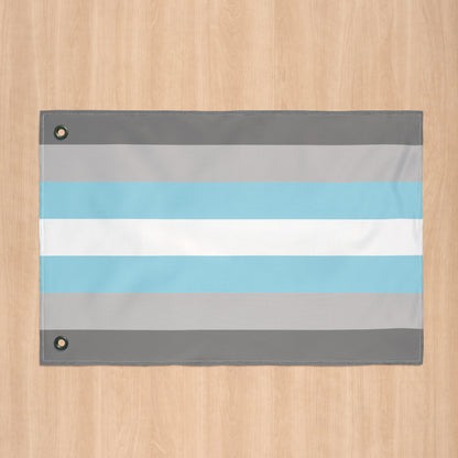 Demiboy Double-Sided Pride Flag with Grommets