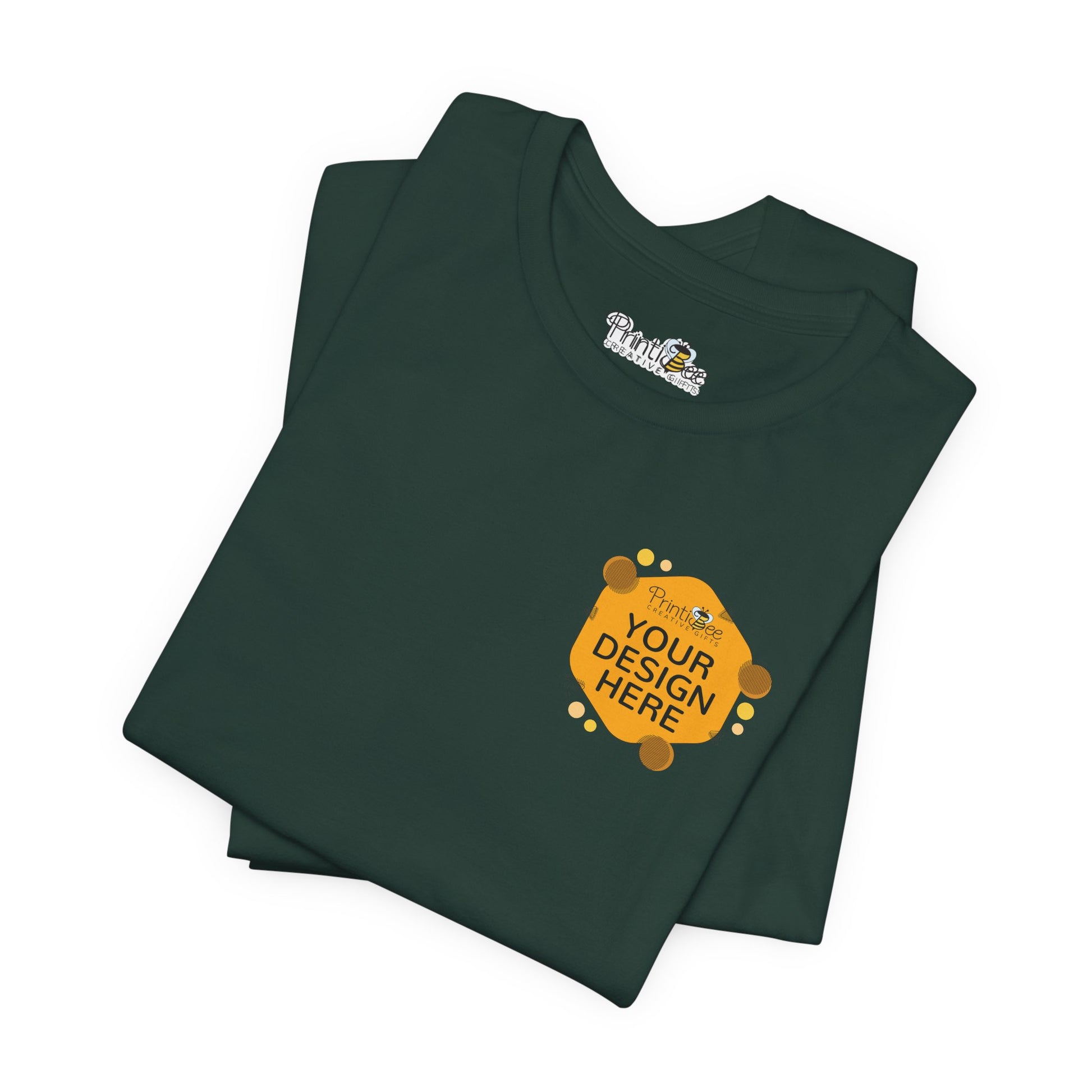 Custom Green Hues Tees for BELLA+CANVAS® 3001