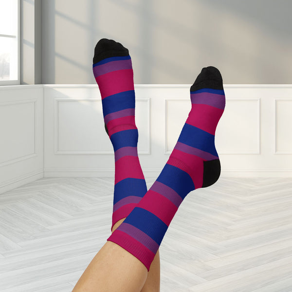 M Bisexual Pride Socks