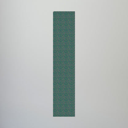 MCM Christmas Pink, Teal & Green Paw Print Gift Wrapping Paper Roll