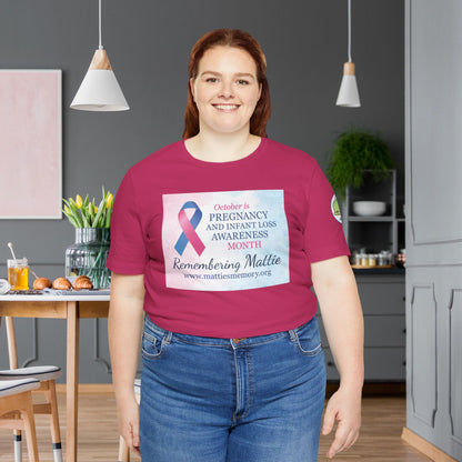 Pregnancy & Infant Loss Awareness Tee • Mattie's Memory