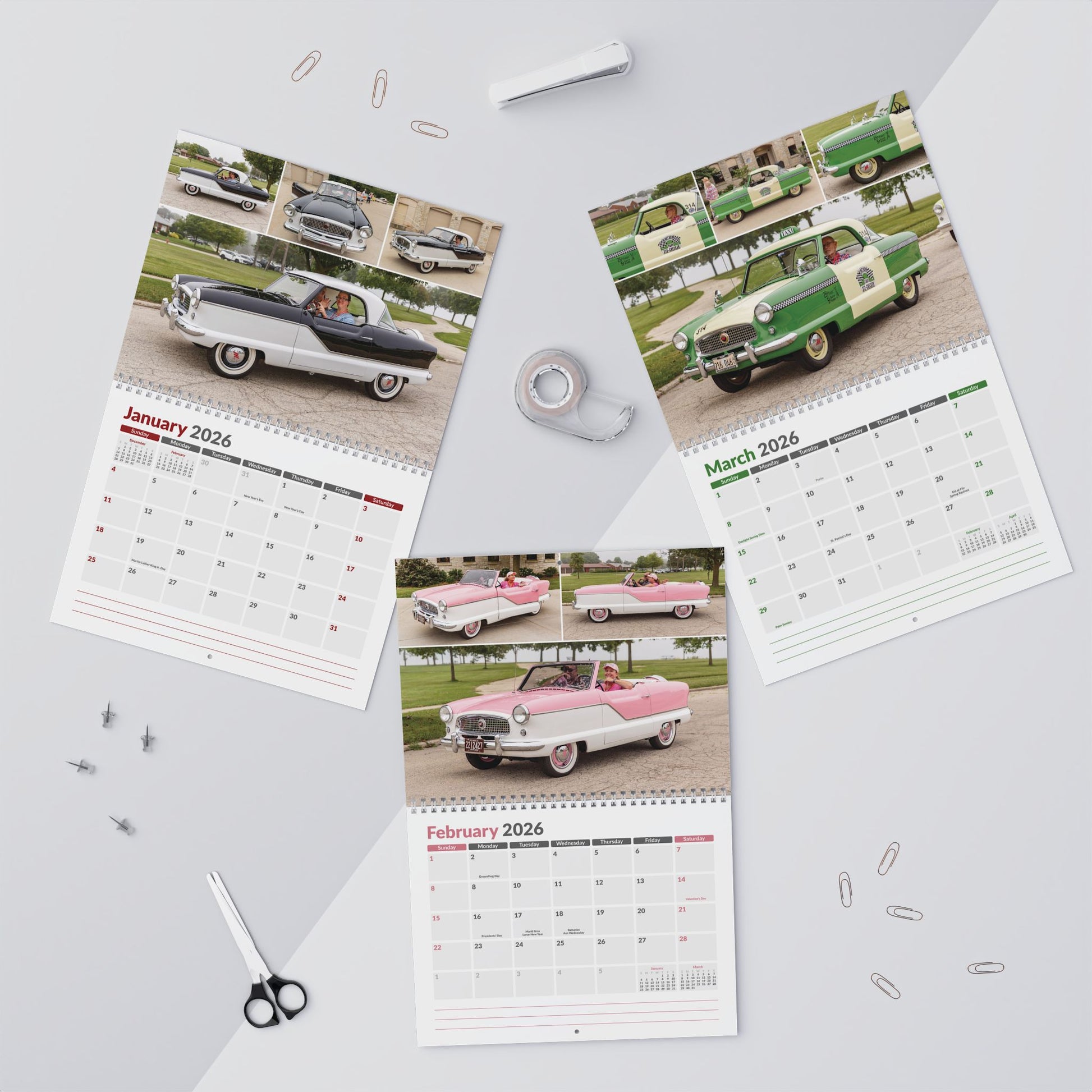 2026 Hudson / Nash / AMC Metropolitan Calendar • AMC Homecoming 2025