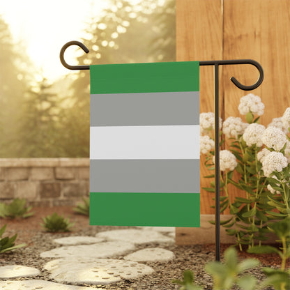 24.5'' × 32'' Greyromantic Garden Flag Banner