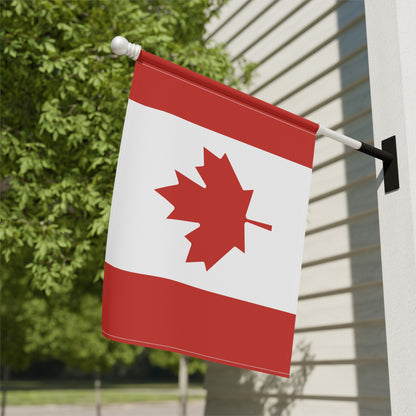 Canadian Garden Flag Banner