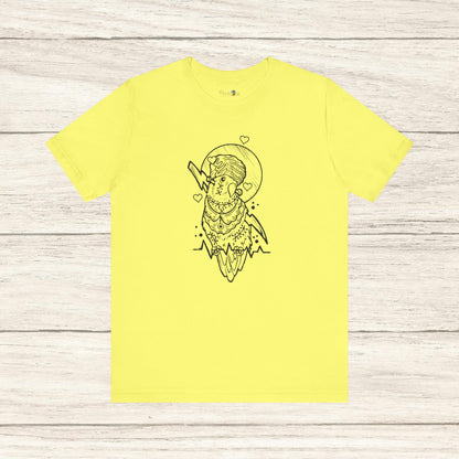 Bride of Frankenstein Lovebird, Line Art Tee