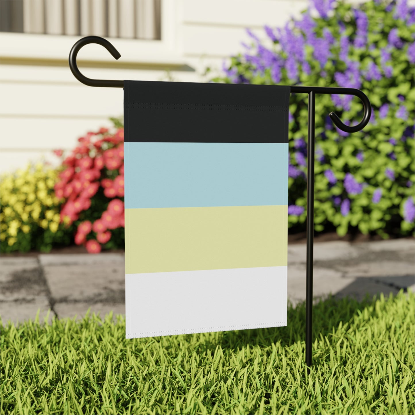 Requiesromantic 4-Stripe Garden Flag Banner