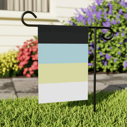 Requiesromantic 4-Stripe Garden Flag Banner