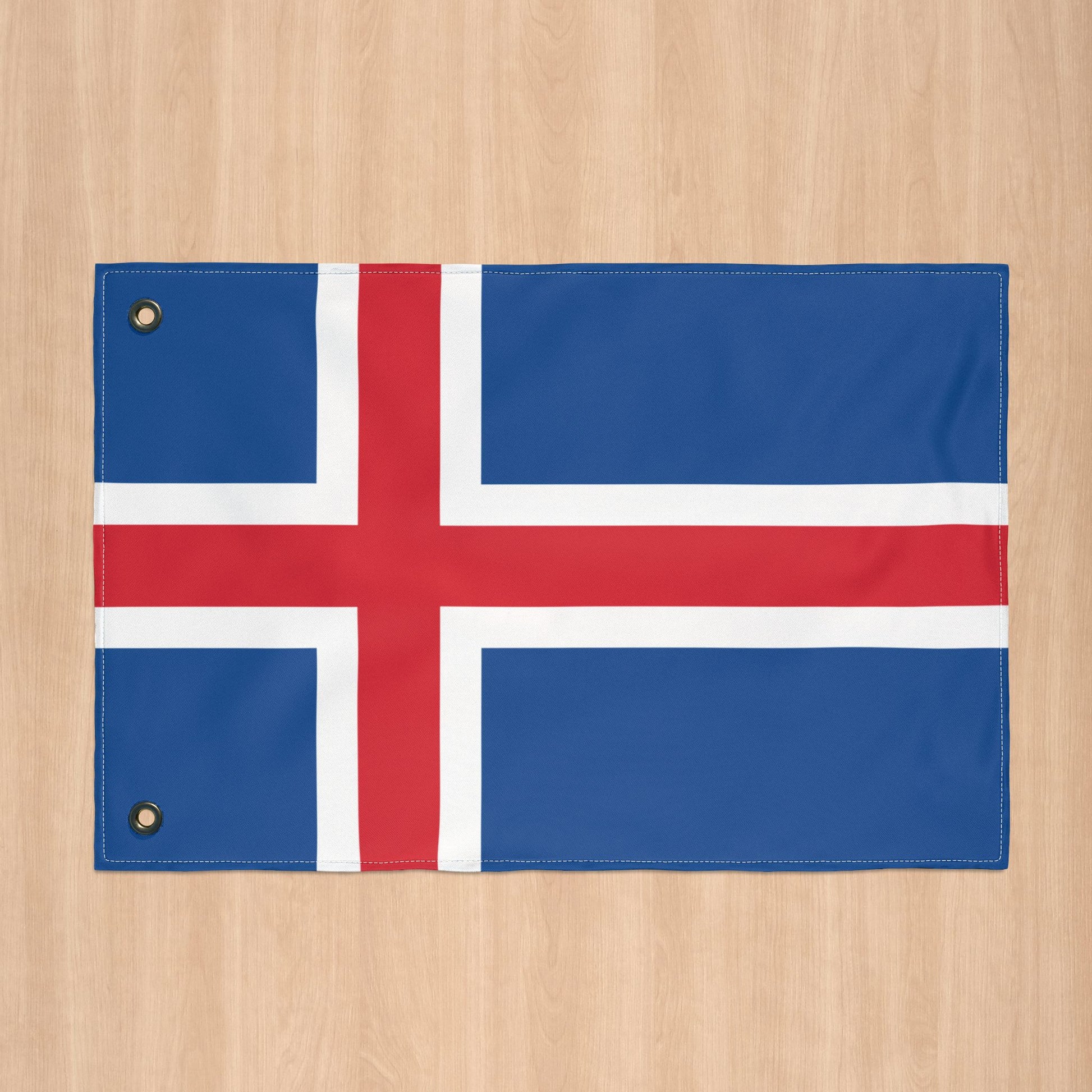 Iceland Flag with Grommets