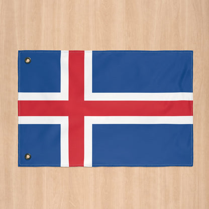 Iceland Flag with Grommets