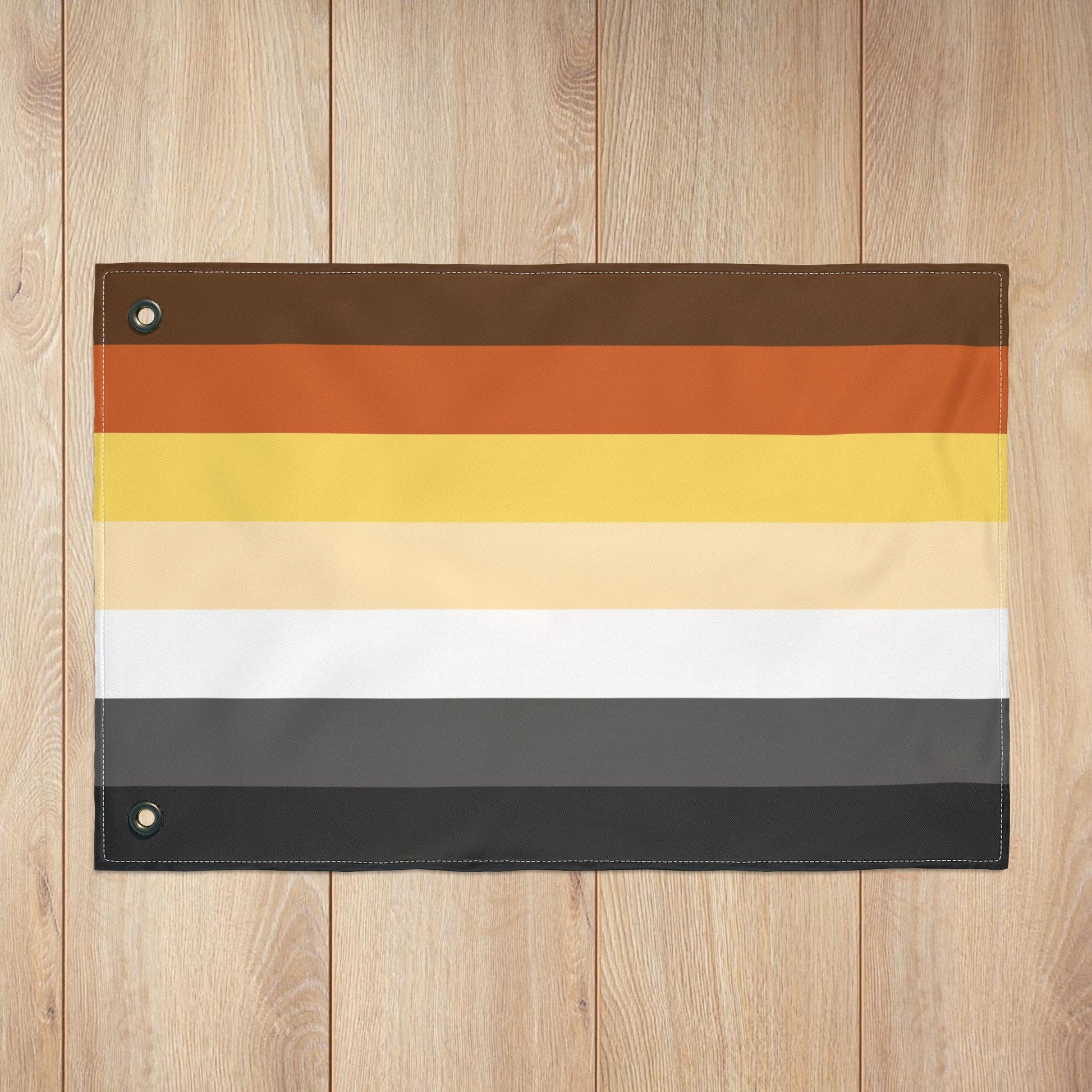 Bear Pride Double-Sided Flag with Grommets