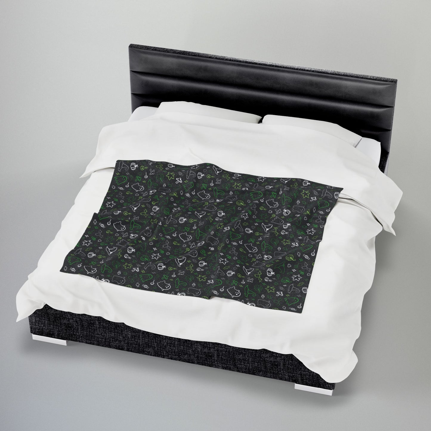 Aromantic Halloween Velveteen Plush Blanket