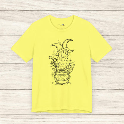 Witches' Brew Lovebird, Line Art Tee