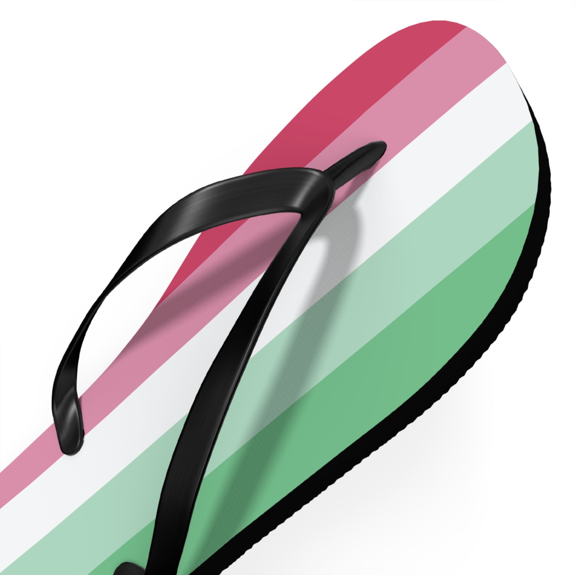 Abrosexual Pride Flip Flops