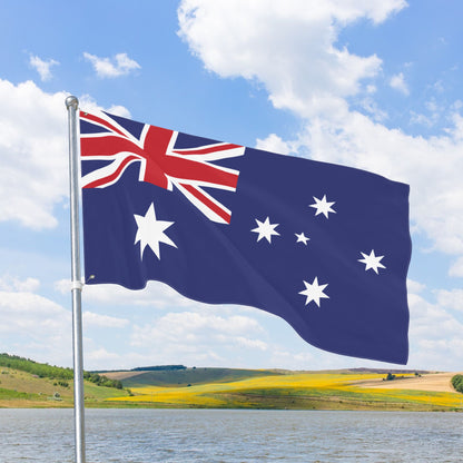 Australia Flag with Grommets