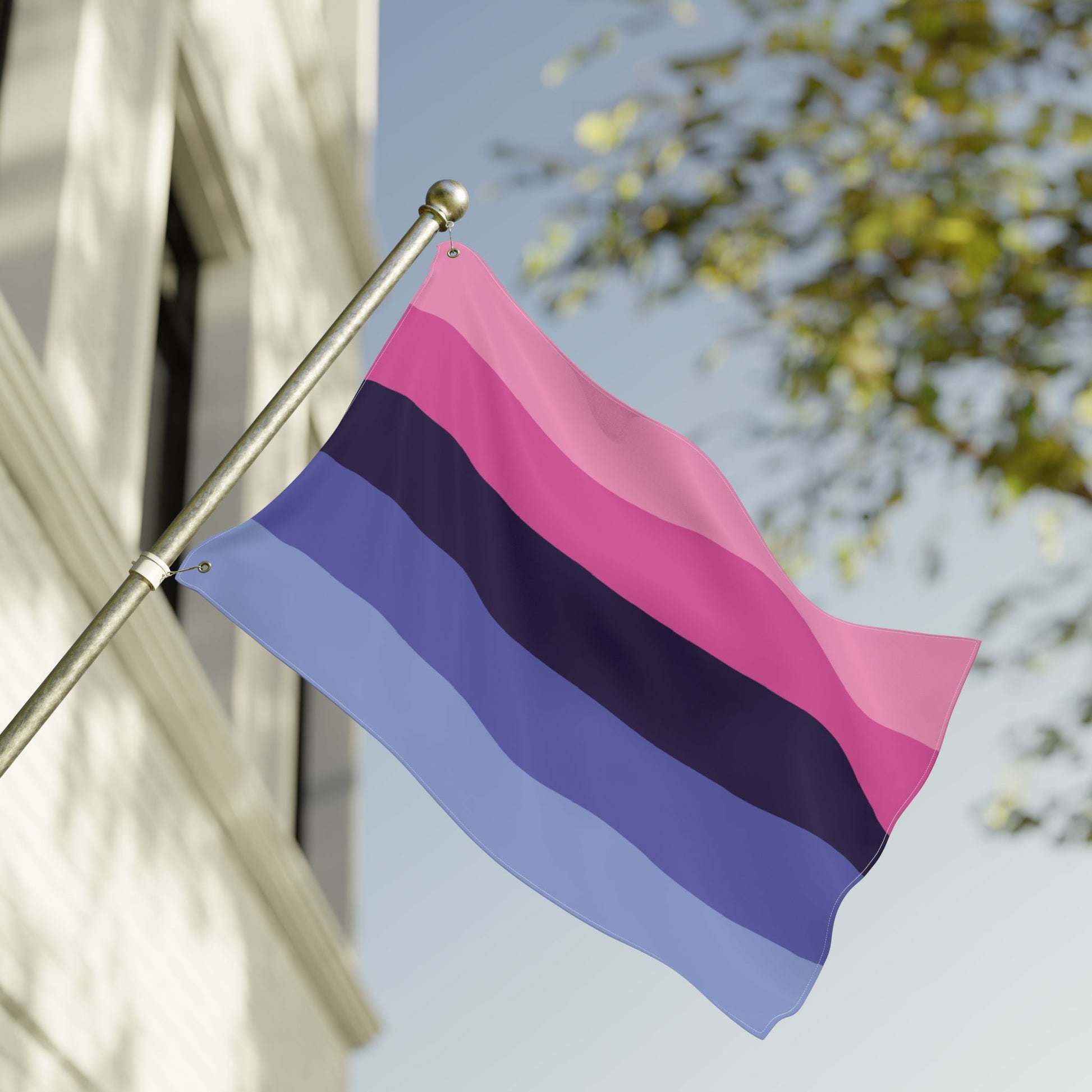 24'' × 36'' Omnisexual Pride Flag with Grommets