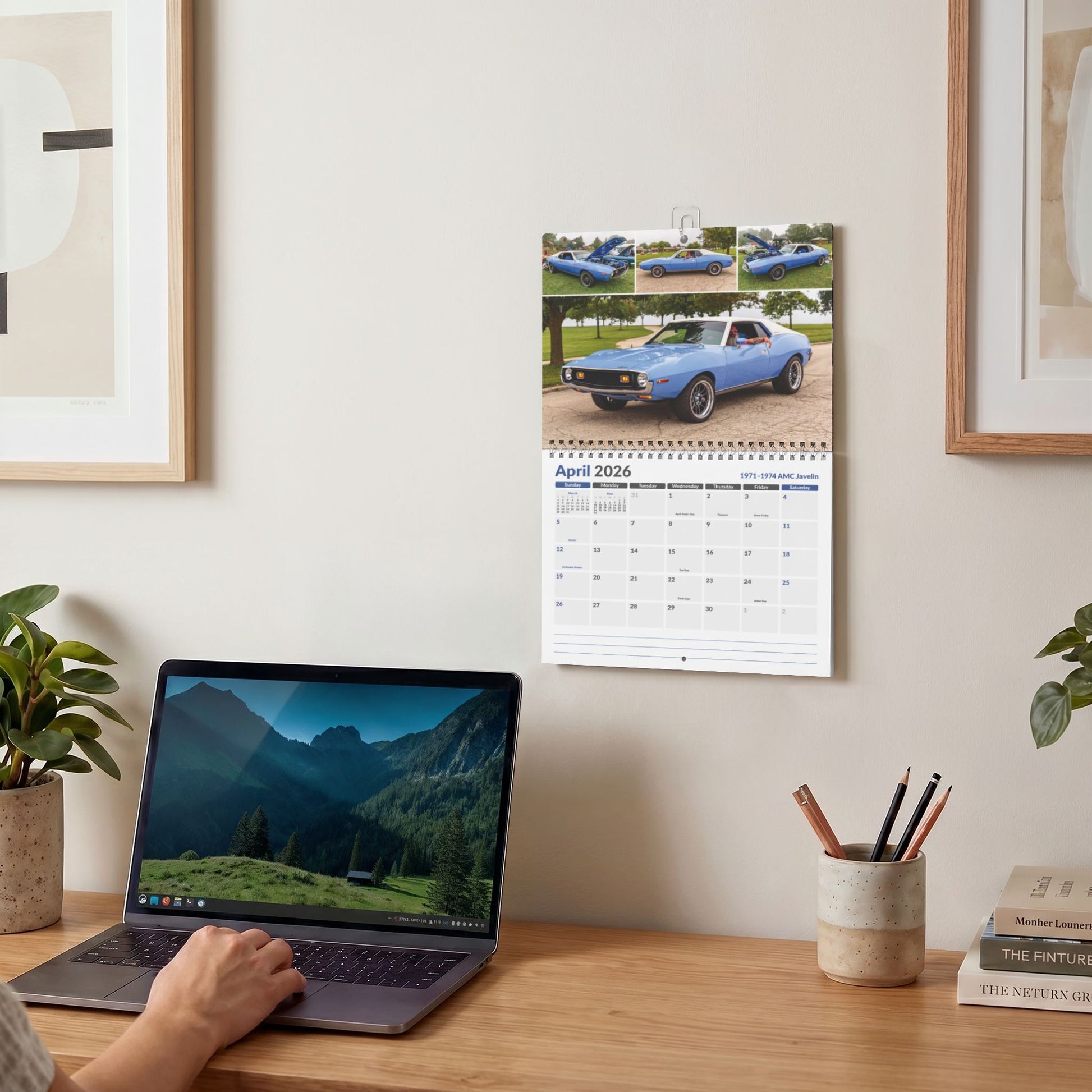 2026- AMC Javelin / AMX Wall Calendar • AMC Homecoming 2025