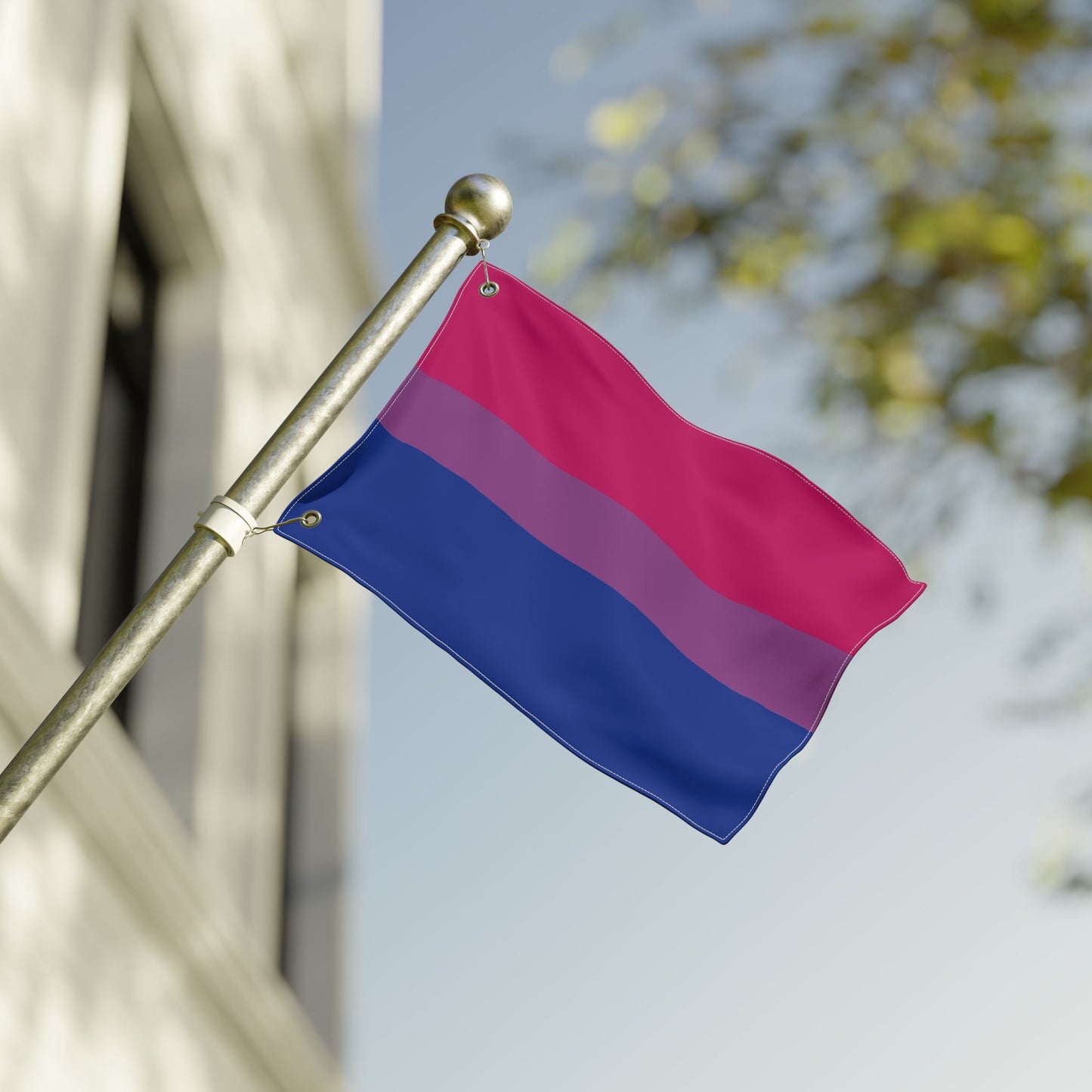 12'' × 18'' Bisexual Pride Flag with Grommets