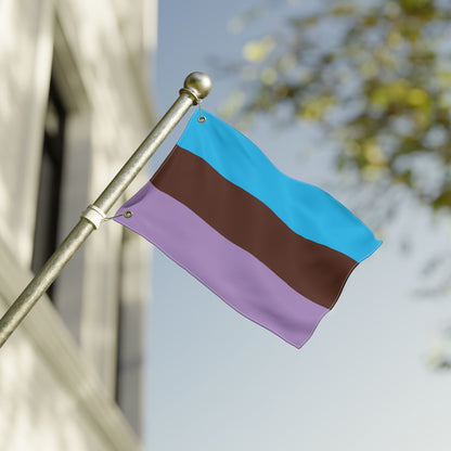 12'' × 18'' Androsexual Double-Sided Pride Flag with Grommets
