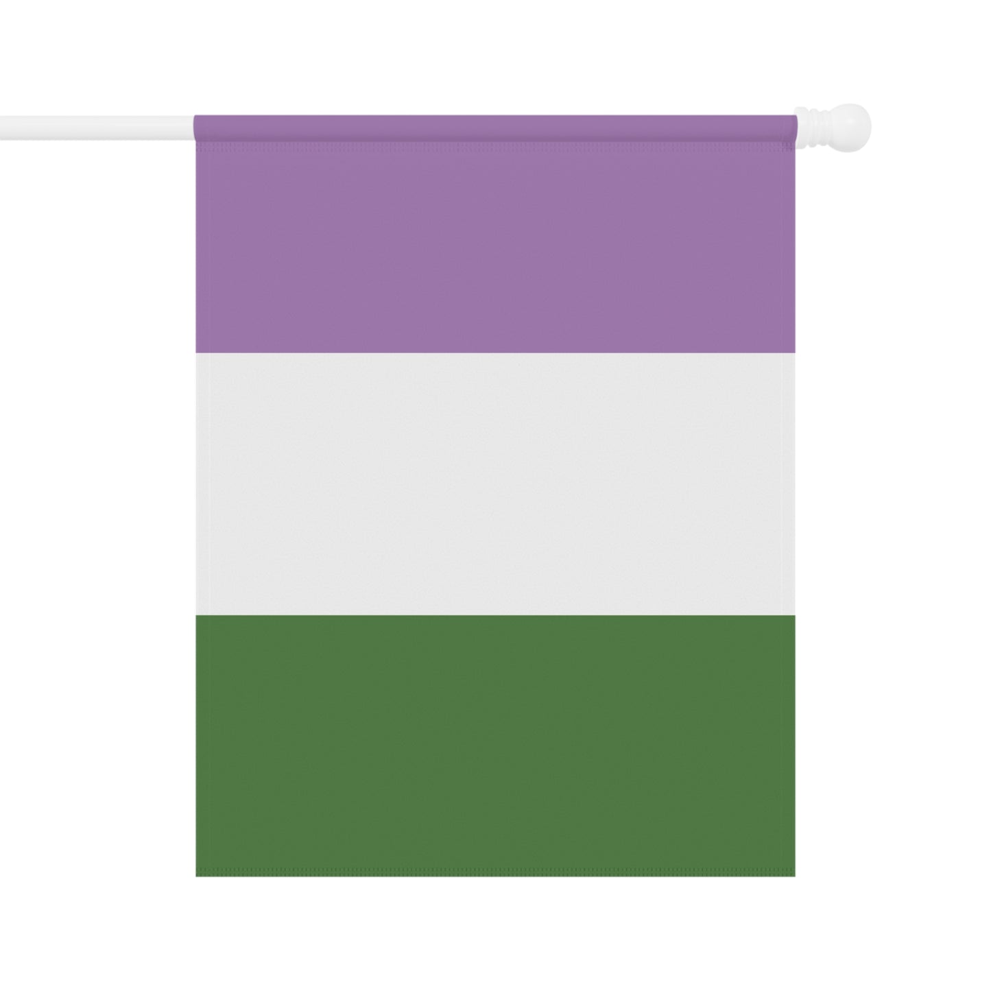 Genderqueer Pride Garden Flag Banner