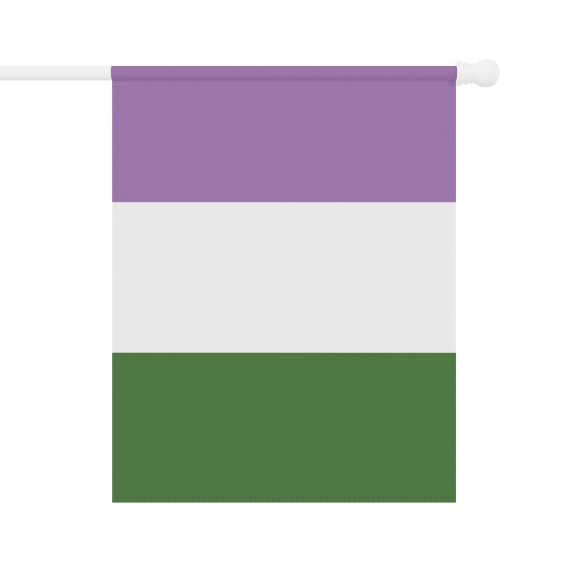 Genderqueer Pride Garden Flag Banner