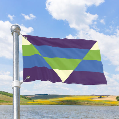 Aegoplatonic Pride Flag with Grommets