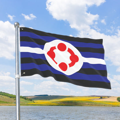 Fetish Pride Flag with Grommets
