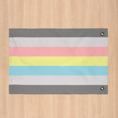 Demiflux Double-Sided Pride Flag with Grommets