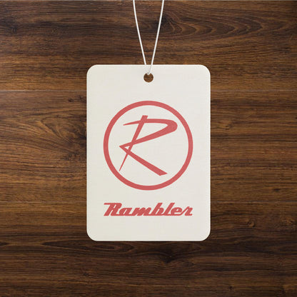 Rambler Red Logos Custom Air Freshener