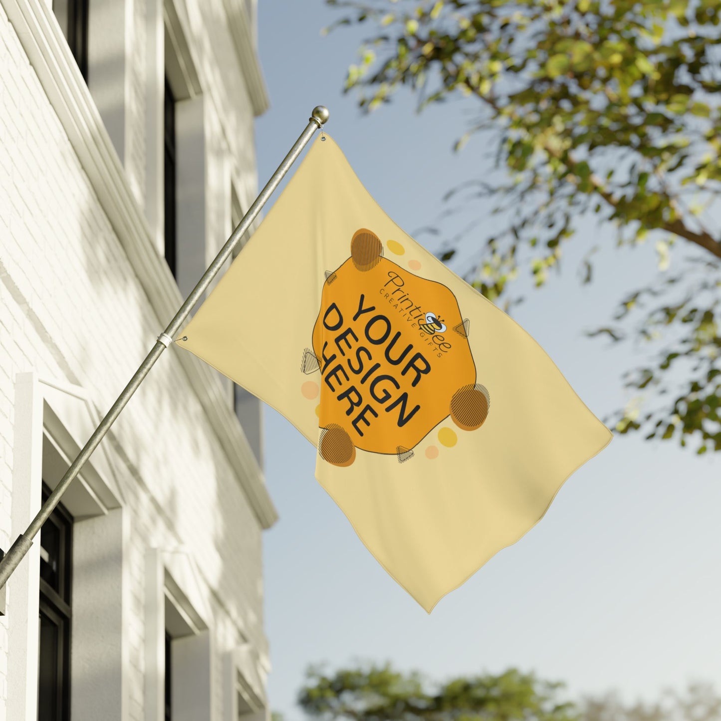 36'' × 60'' Custom Double-Sided Flag with Grommets