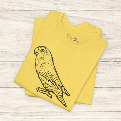 Holly Girl Lovebird, Line Art Tee