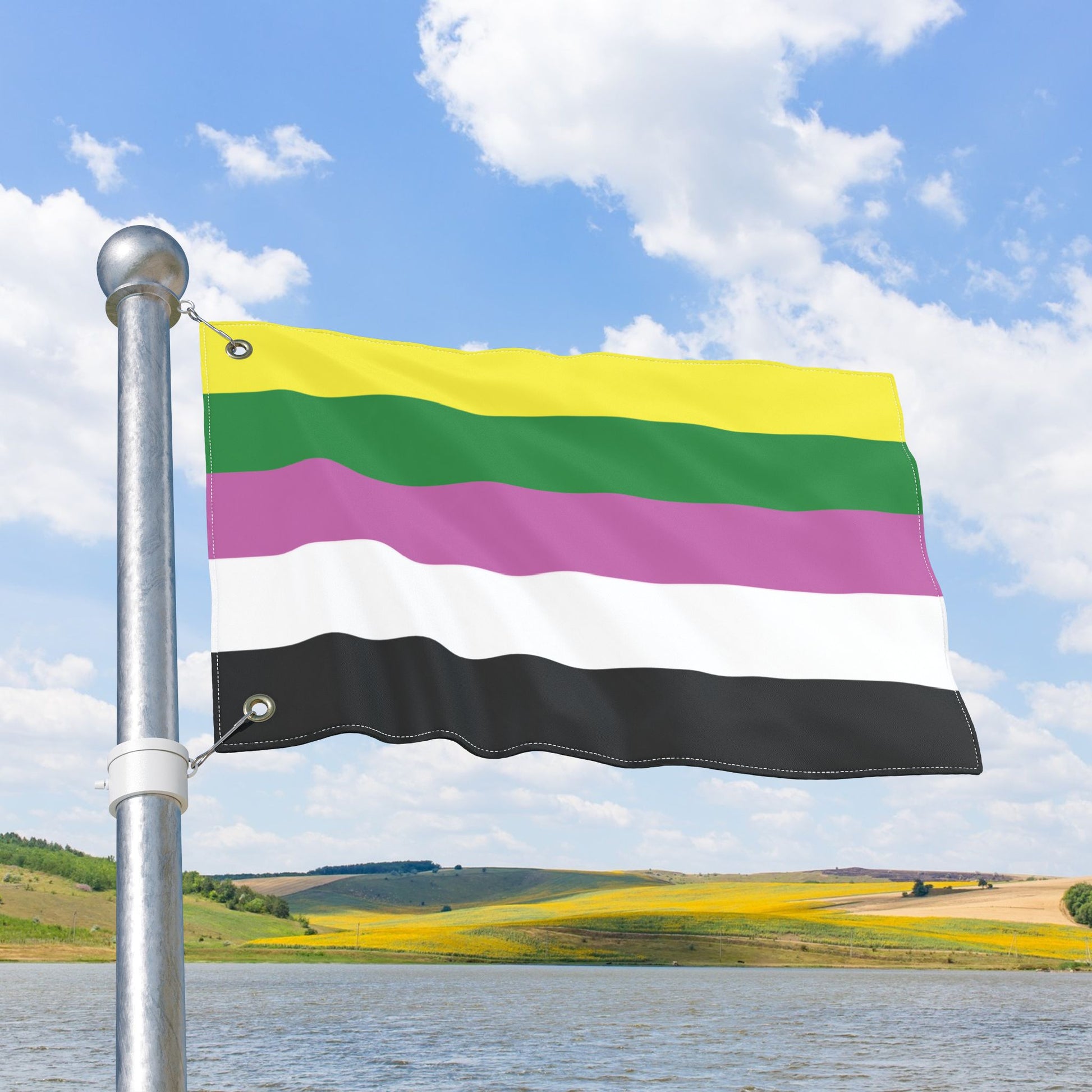 Ceterosexual Double-Sided Pride Flag with Grommets