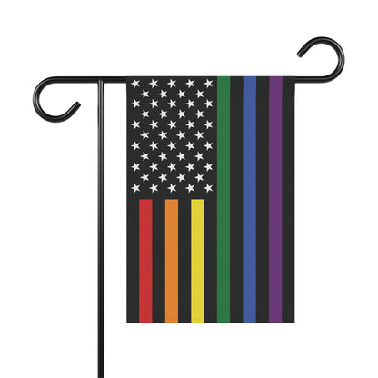 USA Rainbow Pride Garden Flag Banner