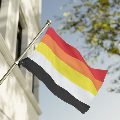 24'' × 36'' Lithromantic Pride Flag with Grommets