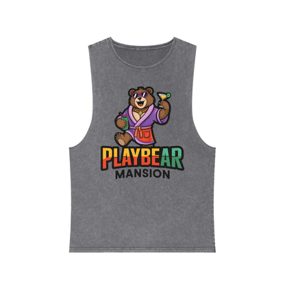 Playbear Mansion Stonewash Tank Top