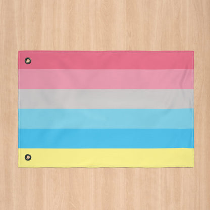 Genderflux Double-Sided Pride Flag with Grommets