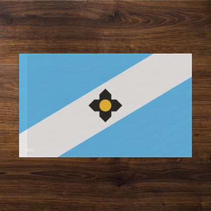 WI Madison Wisconsin Flag (Single-Sided Print), United States of America, American City Flags