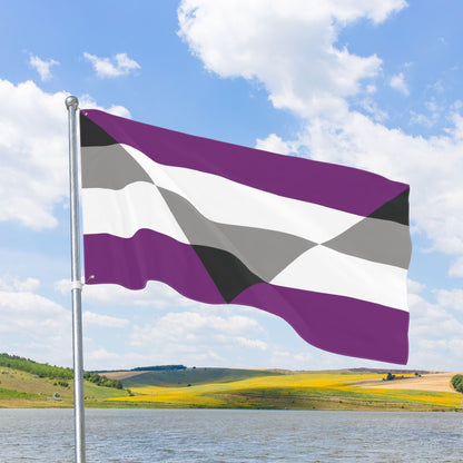Aegosexual Pride Flag with Grommets