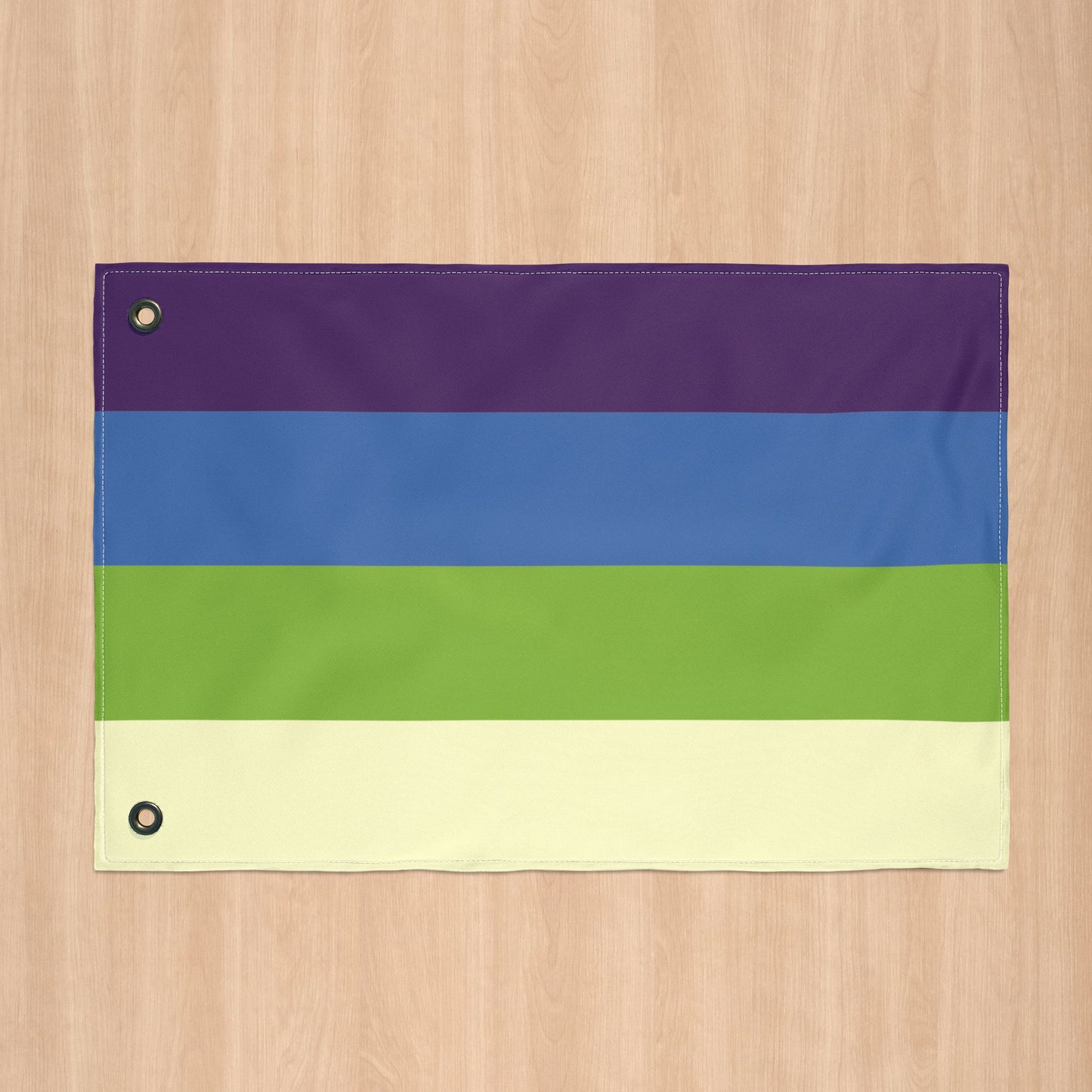 Aplatonic Pride Flag with Grommets