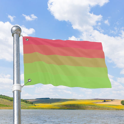 Aroflux Gradient Pride Flag with Grommets